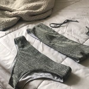 Brand New never worn bandeau bikini!